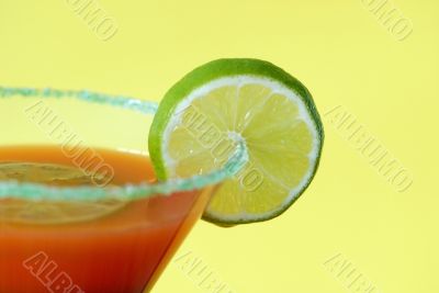 Very great cocktail with lemon