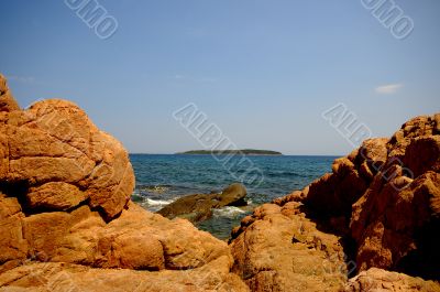 Corsica landscape (france)