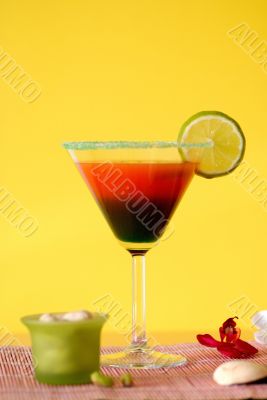 Very great cocktail with lemon