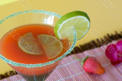 Very great cocktail with lemon