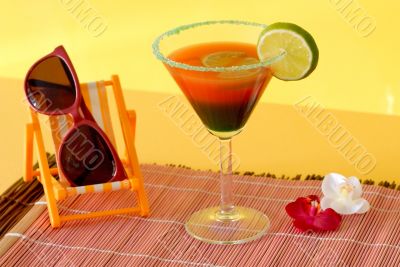 Very great cocktail with lemon