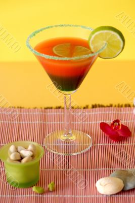 Very great cocktail with lemon