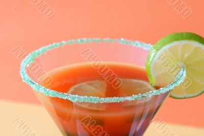 Very great cocktail with lemon