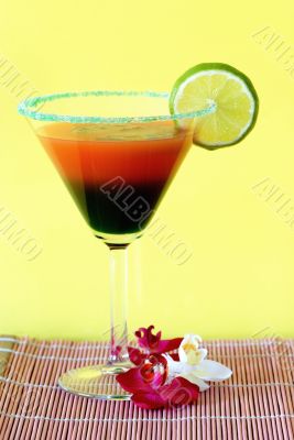 Very great cocktail with lemon