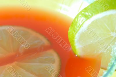 Very great cocktail with lemon