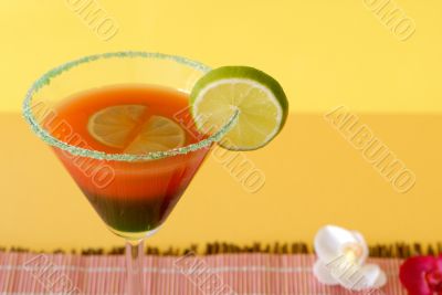 Very great cocktail with lemon