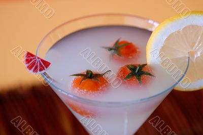 Very great cocktail with lemon