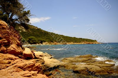 Corsica landscape (france)