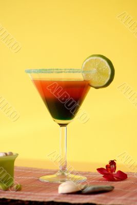 Very great cocktail with lemon
