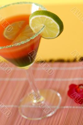 Very great cocktail with lemon