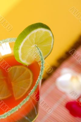 Very great cocktail with lemon