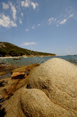 Corsica landscape (france)
