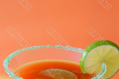 Very great cocktail with lemon