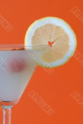 Very great cocktail with lemon