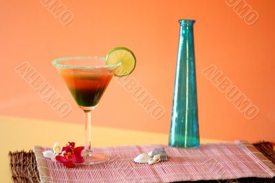 Very great cocktail with lemon