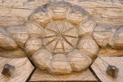 Wooden sculpture