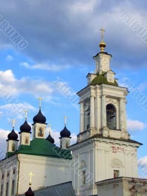 Church on a background of a sky