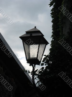 lamp in the town