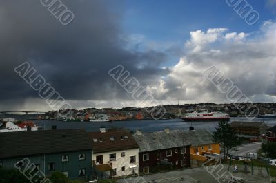 view of Kristiansund Norway