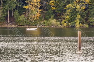 Fishing in Lake