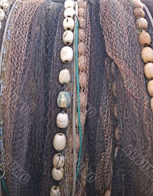 Fishing Net on Reel
