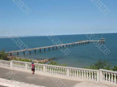 Boy and sea