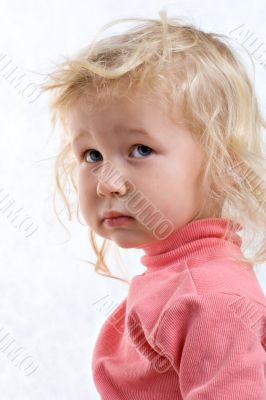 sad baby