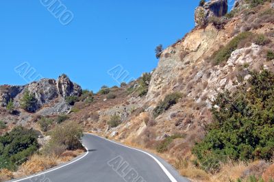 Road through the mountains