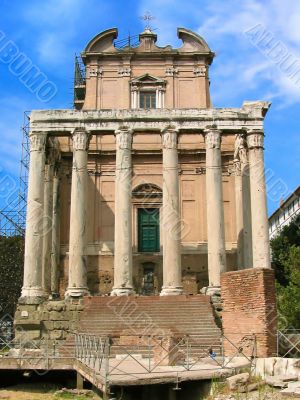 Temple of Antoninus and Faustina in Rome