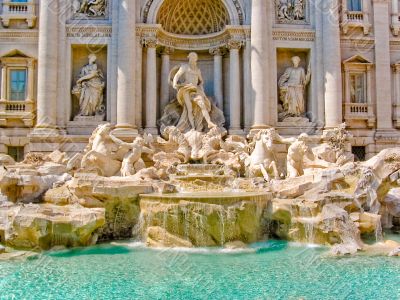 Trevi fountain