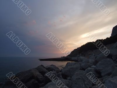 Twilight at the sea 3