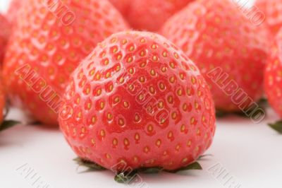 Ripe strawberry