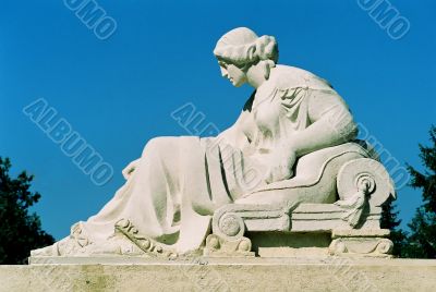 Goddess of Gigeia sculpture.