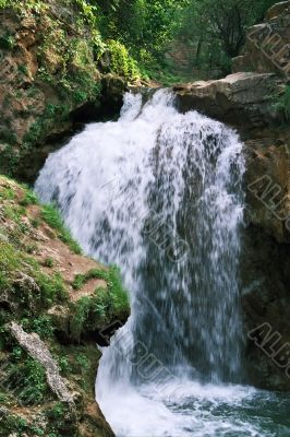 Watervall.