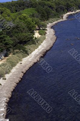Panoramic coast