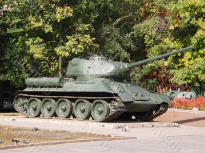 The Soviet tank