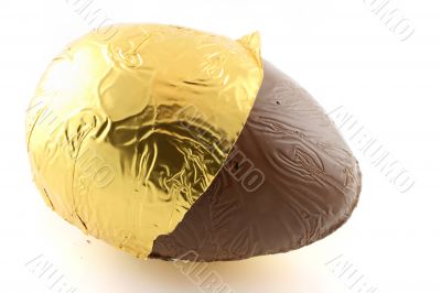 Easter Egg with foil back