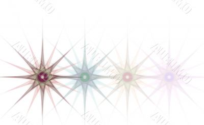Border/Business Graphic - Fading Grunge Stars