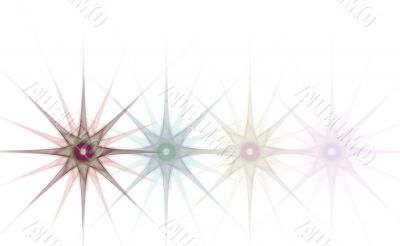 Border/Business Graphic - Fading Grunge Stars