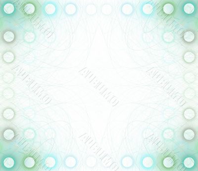 Border/Business Graphic - Blue Circles