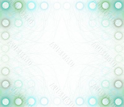 Border/Business Graphic - Blue Circles