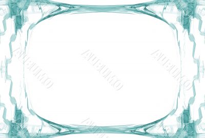 Border- Cyan with copyspace