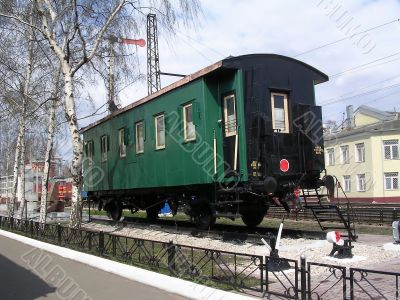 Old railroad car