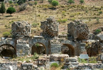 Travel in Ephesus, Turkey
