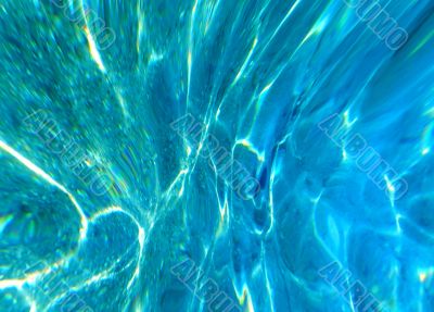 Blue water