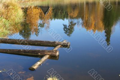 Autumnal lake