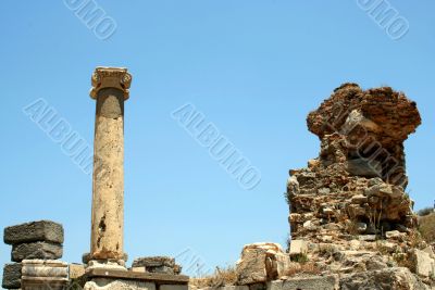 Ephesus, antiquity columns