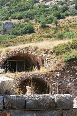 Travel in Ephesus, Turkey