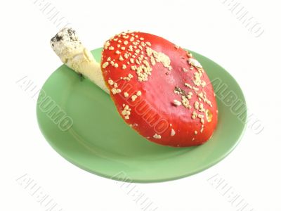 Red mushroom