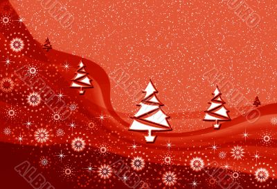 Abstraction Christmas background
